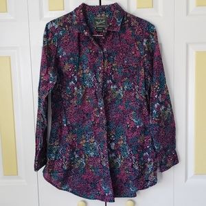 Woolrich tunic top in pretty flower print - Lg